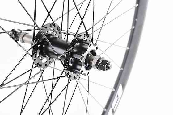 Колесо 27,5" заднє Disk-brake, обід та втулка 14Gx36H алюмінієві, під вільнобіг, кріпл. гайка, "GRAVITY" Київ