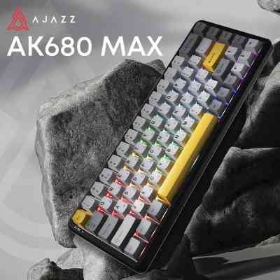 Клавиатура Ajazz AK680 MAX Magnetic Switch RGB USB Black (AK680-M-BGY-AW) Вінниця