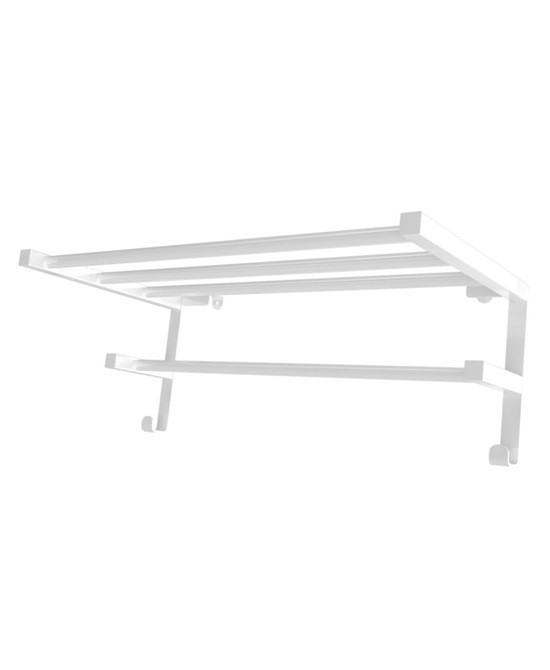 Полка для полотенец навесная HF Sheffield 520x284 white mat Киев - изображение 1