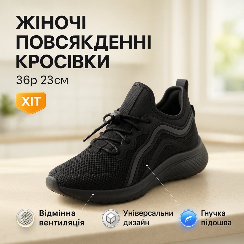 Кросівки жіночі текстиль 36р, Класичні жіночі літні кросівки Літні для бігу WT-97 Львів - фото 7