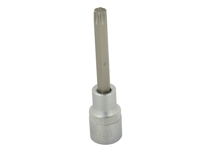 Насадка Torx "GeKo" 1/2" х100мм (подовжена) T55 Стрий - фото 1