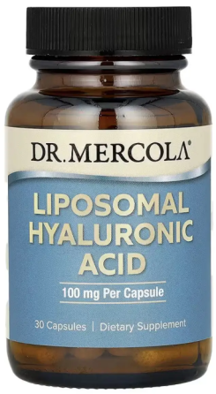 Ліпосомальна гіалуронова кислота Dr. Mercola Liposomal Hyaluronic Acid 30 капс Київ
