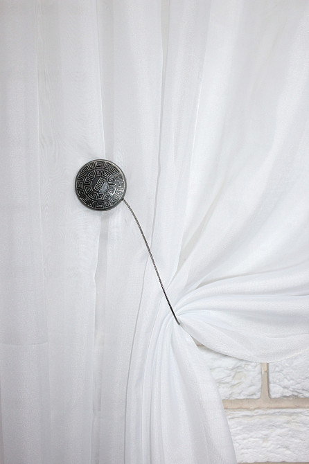 Магніти для штор і гардин (111м) Родос набір 2 шт Графітовий (81-022) Київ - фото 4