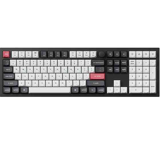 Клавіатура бездротова Keychron Q6 HE Magnetic Switch Black RGB (Q6H-M1-UA) ( 20028 ) Харьков