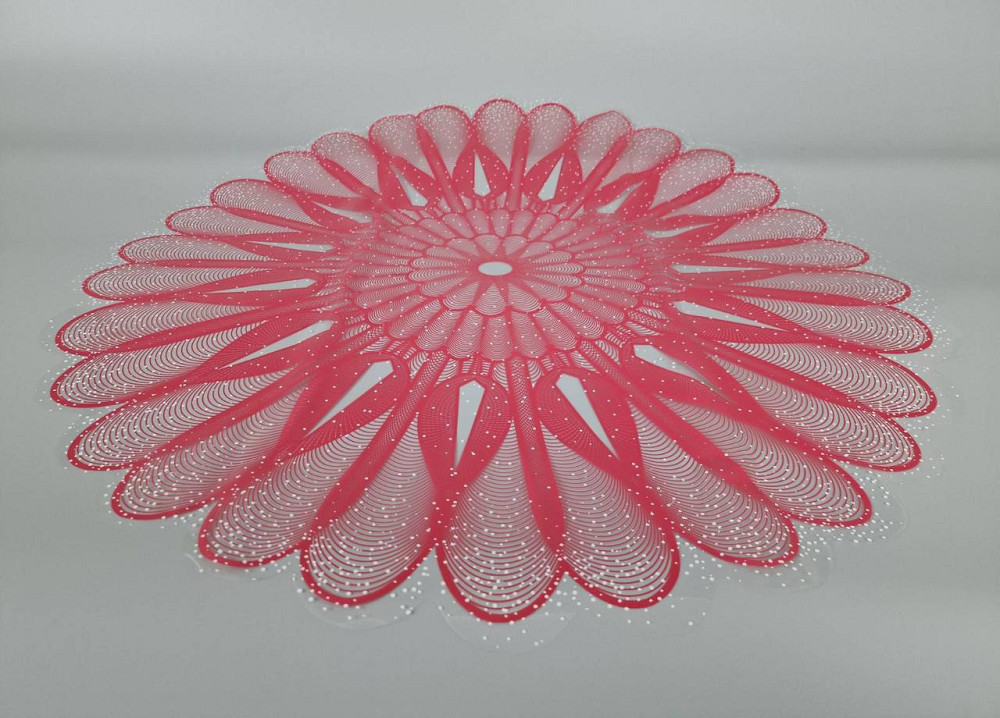 Серветка для квітів діаметром 60 см з рис, 100 шт No 336 (7) (100 шт.) Харків - фото 1