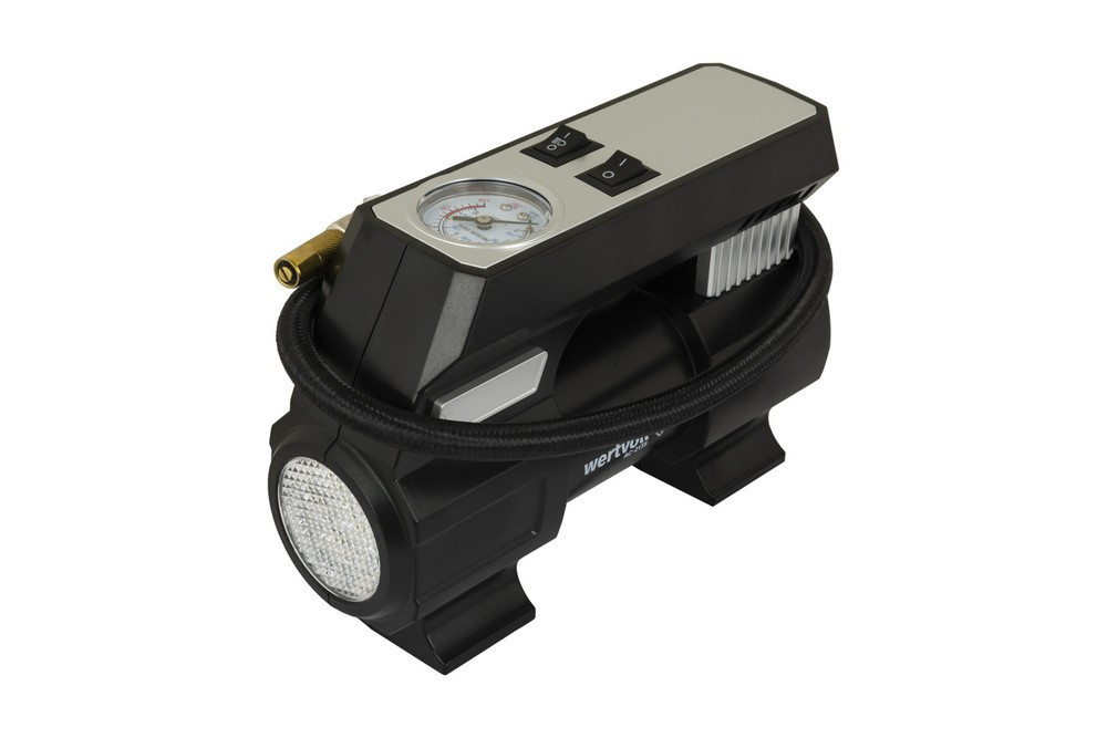 Автомобильный компрессор WERTVOLL 12 V 150 PSI 8 A 100 Вт 35 л/мин AC-2135 Ровно - изображение 5