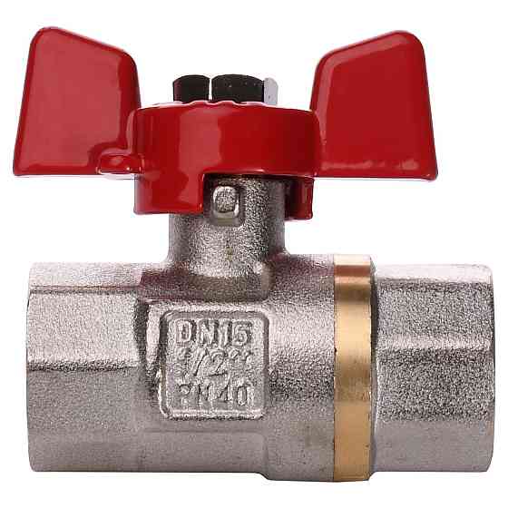 Кран шаровый прямой Q PROFESSIONAL 1/2″ ВВ КБ PN40 QP151 Киев