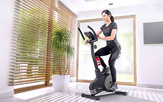 Велотренажер Hop-Sport HS-2080 Spark чорно-сріблястий (2020) Киев