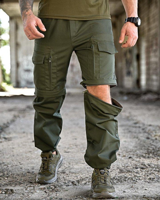 Тактичні штани шорти джогери MINISTERIUM олива ПП7807 Одеса - фото 7