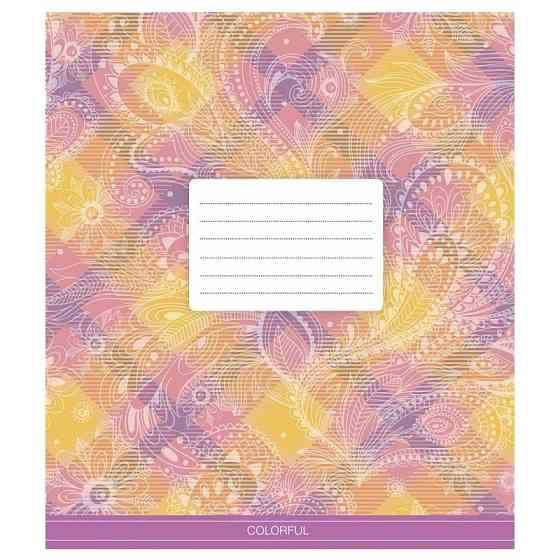 Зошит учнівський "Сolor mania" 024-3386L-2 в лінію, 24 аркушів Вінниця