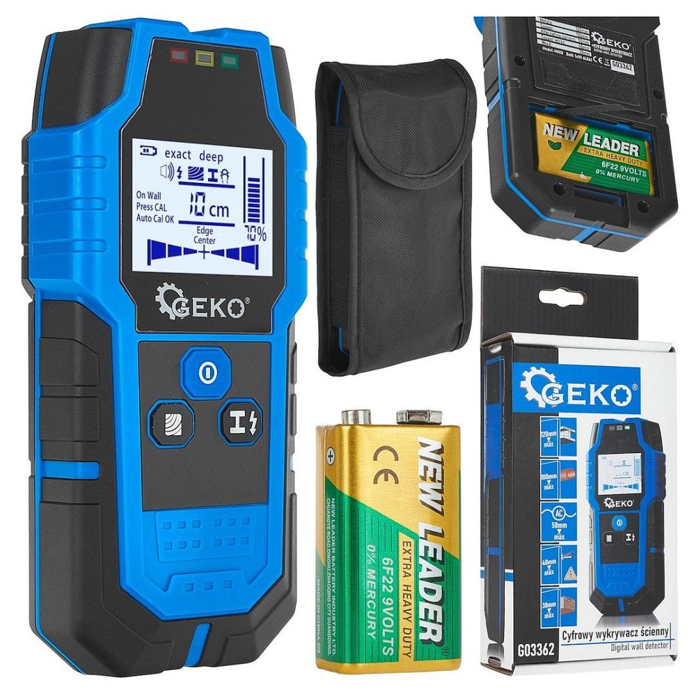Детектор "GeKo" profi прихованих проводки, металу та деревини Киев - изображение 1