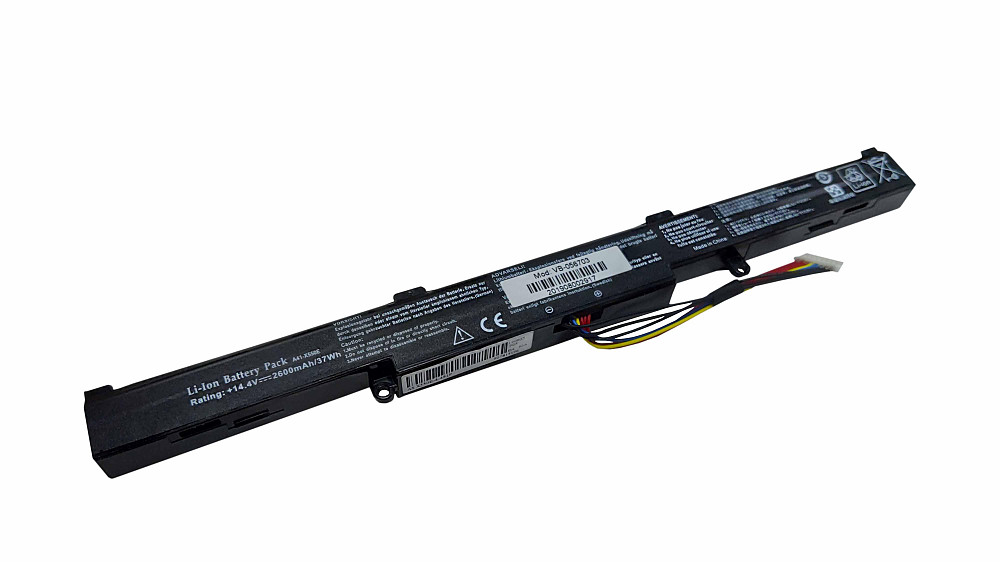 Аккумулятор для ноутбука Asus A41-X550E 14.4V Black 2600mAh OEM Винница - изображение 1