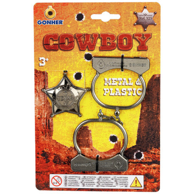 Іграшкова зброя Gonher наручники Шеріфа (323/0) Вінниця - фото 1