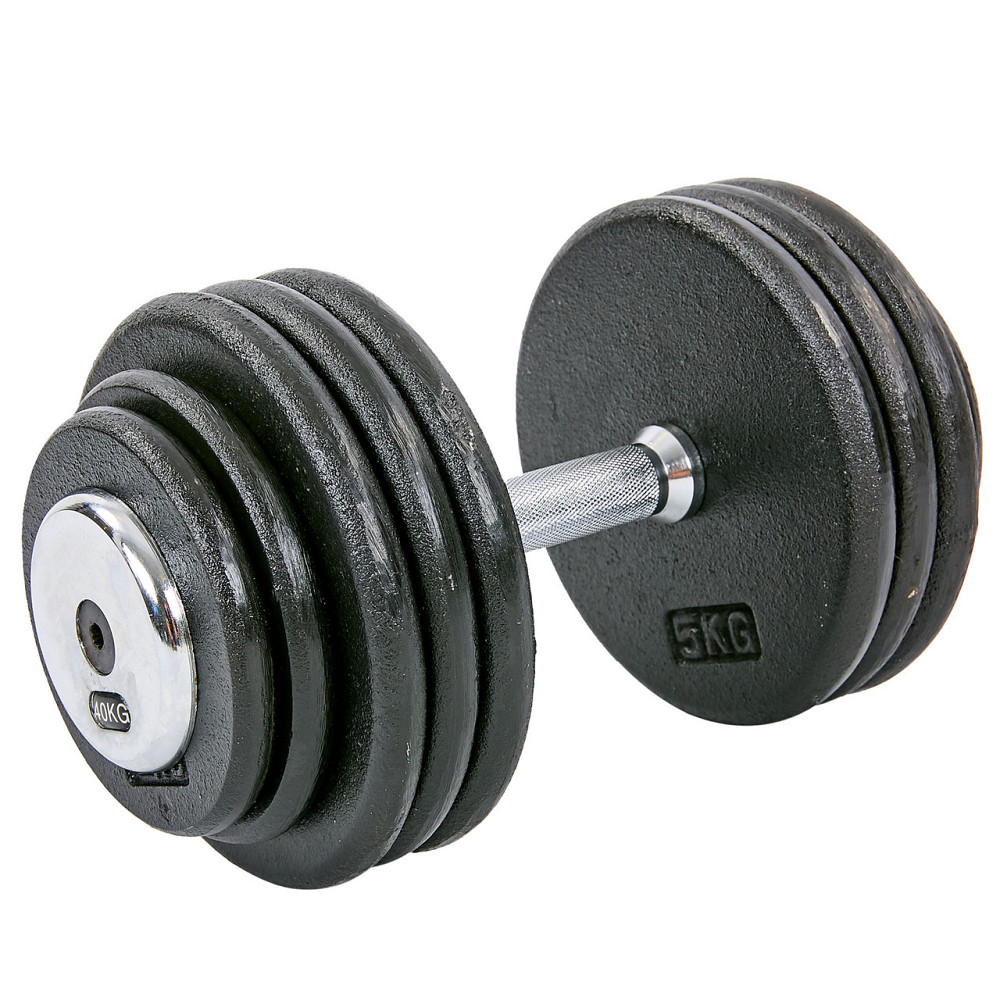 Гантель 40 кг цільна професійна RECORD-7231-40 Київ - фото 1