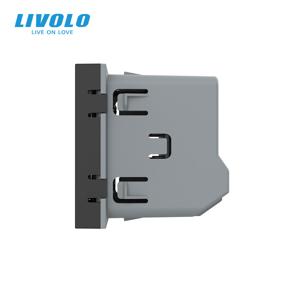 Розумний датчик температури та вологості ZigBee (термометр-гігрометр) LIVOLO, чорний, модуль без рамки (VL-FCEZ-2BP) Коломыя - изображение 7