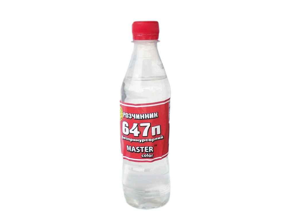 Растворитель 647 б/п 0,4л (285г) ТМ MASTER COLOR Solmir Киев - изображение 1