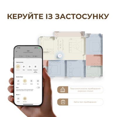 Пилосос Dreame Bot D20 White (RLD35GA) Вінниця - фото 6