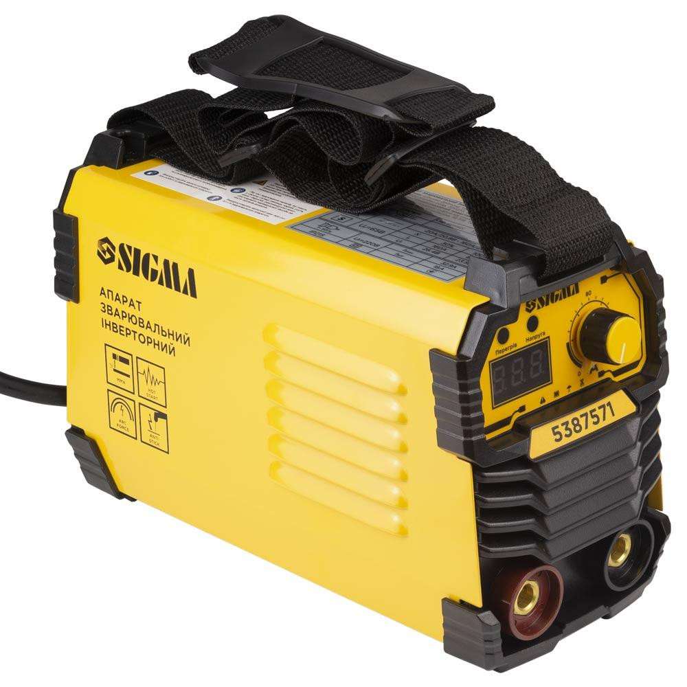 Апарат зварювальний інверторний ММА-160А електрод 4 мм дисплей SIGMA (5387571) Київ - фото 8