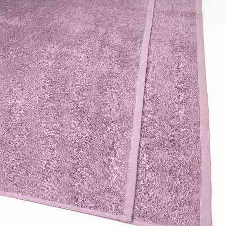 Великий банний рушник махровий GM Textile 100х150см 400г/м2 (Пудра) Суми