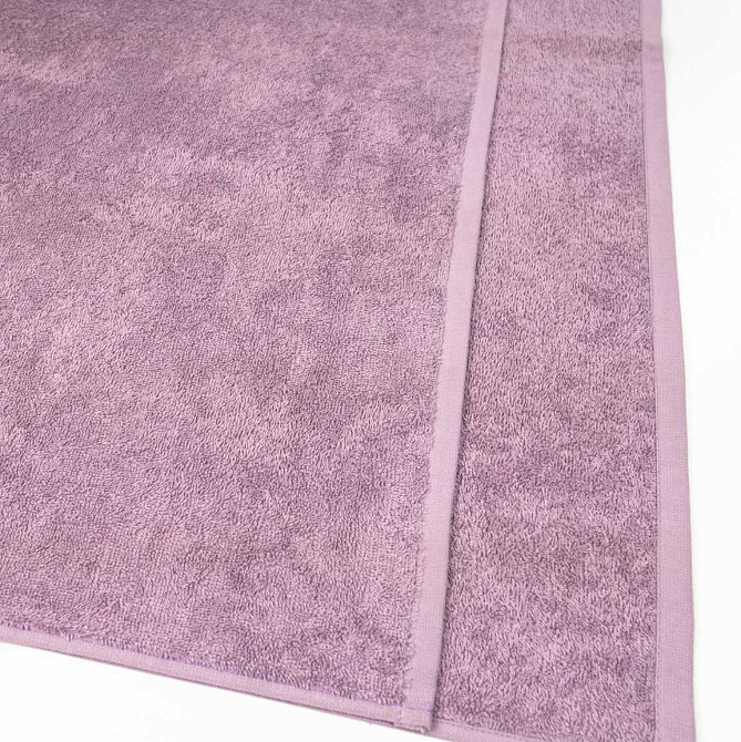 Великий банний рушник махровий GM Textile 100х150см 400г/м2 (Пудра) Суми - фото 2