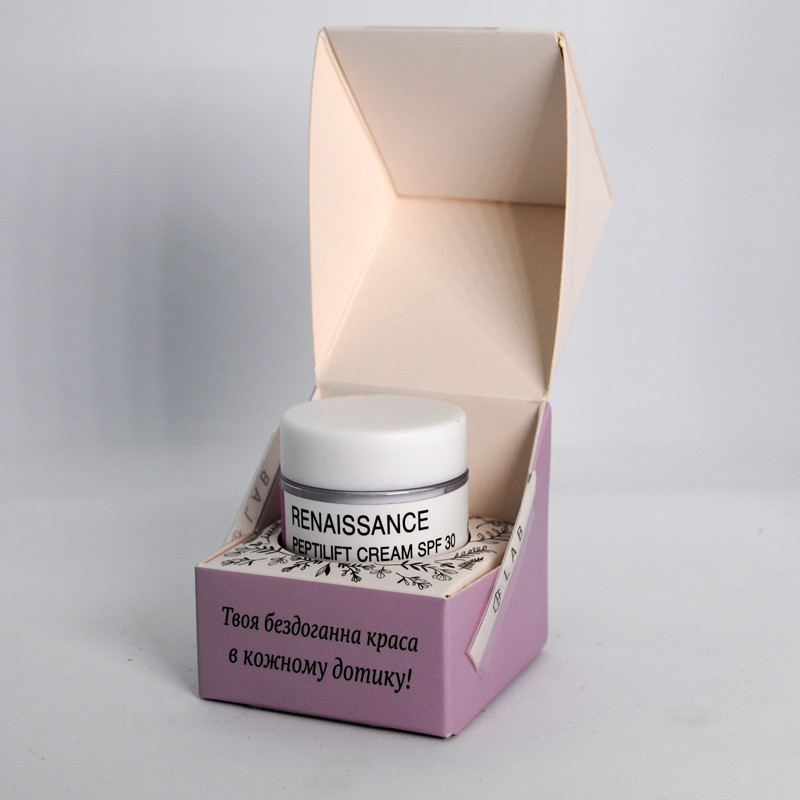 Пептидний Денний крем Spf 30 CEF Lab Renaissance Peptilift Cream Spf 30 10 мл Дніпро - фото 2