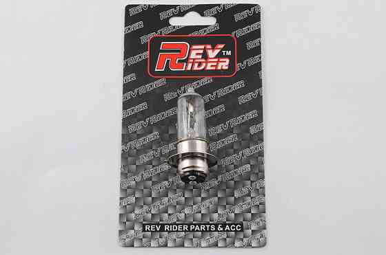 Лампа P15D-25-1 (1 ус) 12V 18W/18W (біла) (блістер) (S-head) REV RIDER (mod:B) Київ