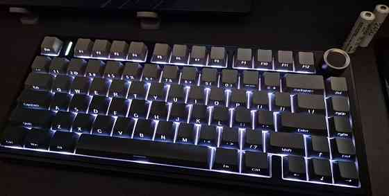 Клавиатура AULA F75 Pro Reef Black side-printer / LEOBOG Reaper. Киев