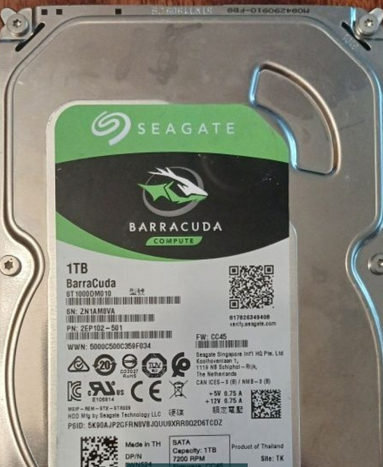 Жорсткий Диск для ПК 3.5" HDD 1 TB Харків - фото 2