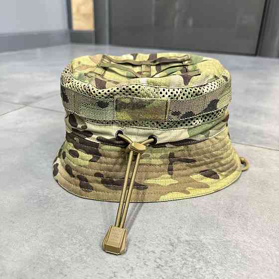 Панама з сіткою, тактична, Мультикам, розмір XL, ріп-стоп (65% бавовна, 35% polyester), WINTAC, Україна Київ