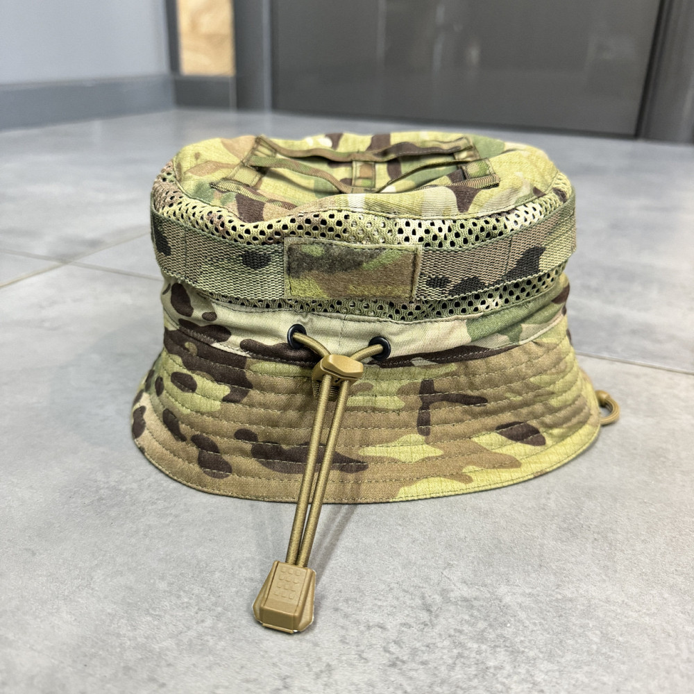 Панама з сіткою, тактична, Мультикам, розмір XL, ріп-стоп (65% бавовна, 35% polyester), WINTAC, Україна Київ - фото 4