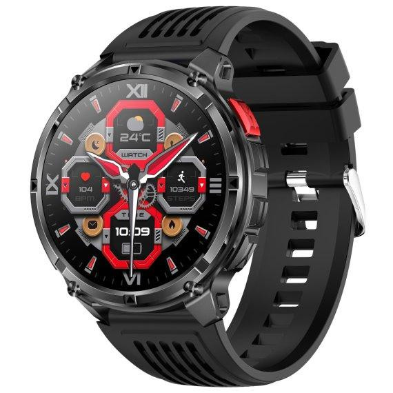 Часы умные наручные Smart Helicopter с компасом и LED-фонариком Черный Винница - изображение 6