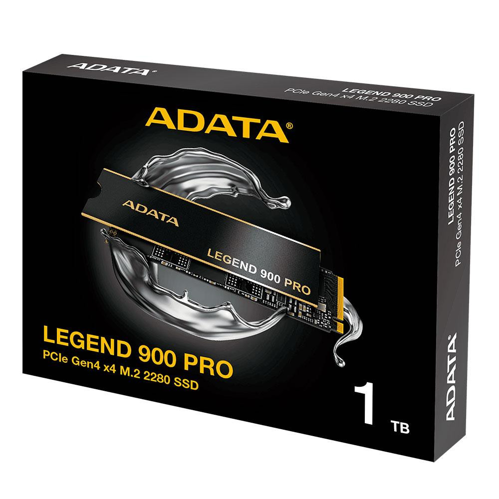 Накопичувач SSD M.2 ADATA LEGEND 900 PRO 1TB 2280 PCIe Gen 4x4 3D NAND Read/Write: 7400/6000 MB/sec Одеса - фото 2