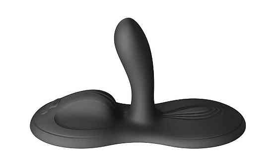 Sit-on-top смарт-вібратор Zalo – Flora Smart Vibrating Pad Obsidian Black, 9 моторів Sex Aura Київ