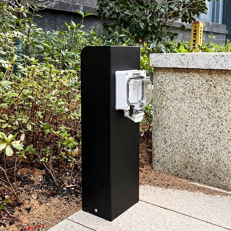 Вуличний стовп з 2 розетками для саду та дачі Київ - фото 7