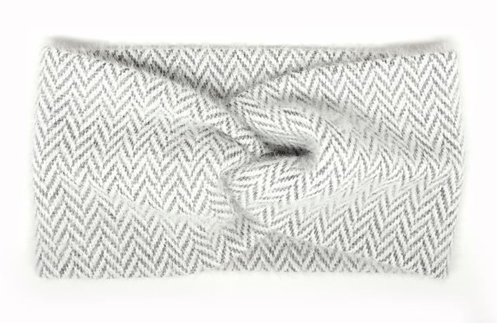 Жіноча пов'язка зимова ангорка кролик Київ - фото 1