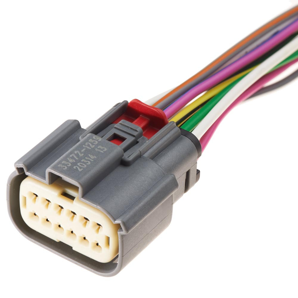 Роз'єм конектор с проводом, 12-кон., 33472-1259, Molex Америка універс., Моторний Ford Київ - фото 1