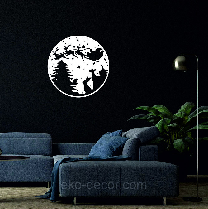 Декоративне настінне Панно «Новий рік», Декор на стену Київ - фото 4