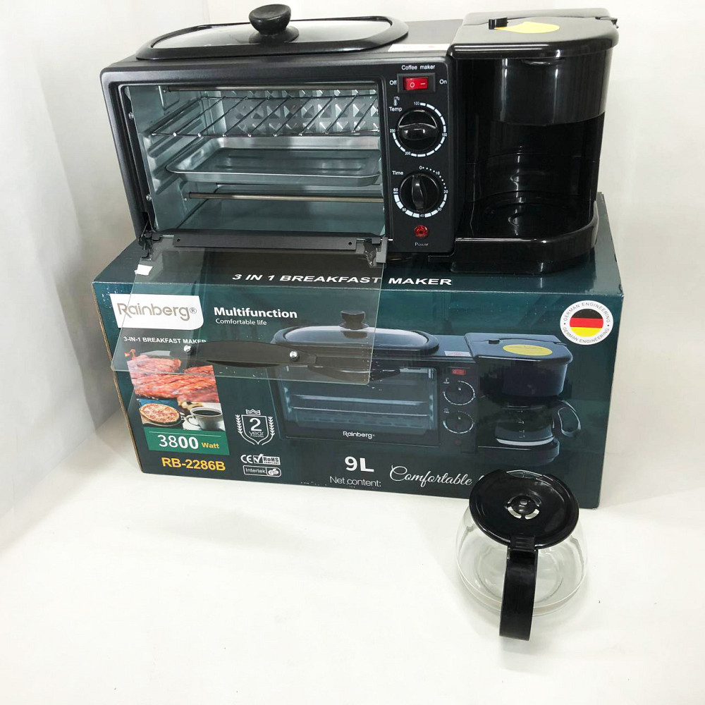 Электрическая печь для дачи, Многофункциональная печь с антипригарным покрытием, Мини печка для дачи IH-77 Львов - изображение 8