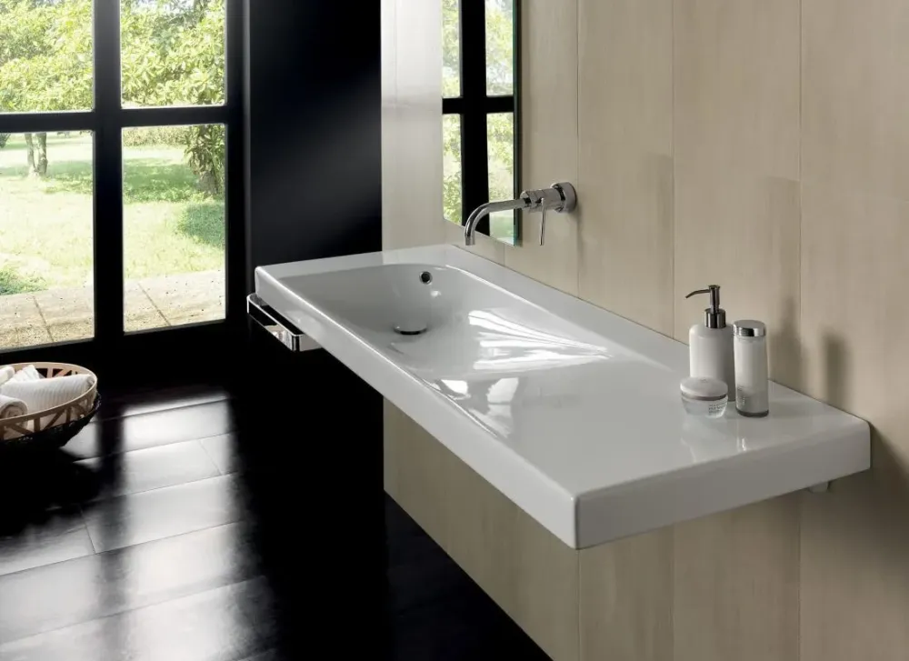 Раковина  Hatria Grandangolo 150x50 (Y0V8) Киев - изображение 1