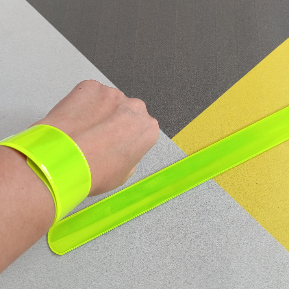 Слеп браслет светоотражающий 30см для безопасности пешеходов и велосипедистов, фликер Киев - изображение 2