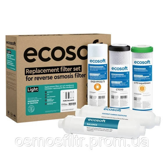 Комплект картриджей Ecosoft PURE Balance 