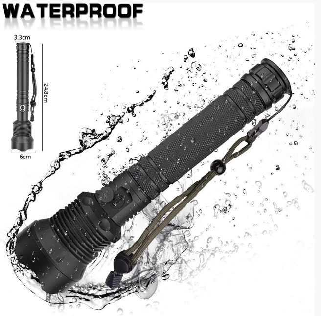 Ліхтар ручний акумуляторний Xanes 1282 XHP70 Ліхтарик Київ - фото 6