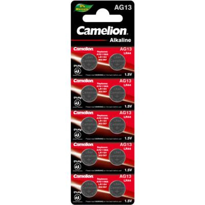 Батарейка AG13 / LR1154 / LR44 / V13GA Alkaline * 10 Camelion (AG13-BP10) Винница - изображение 1