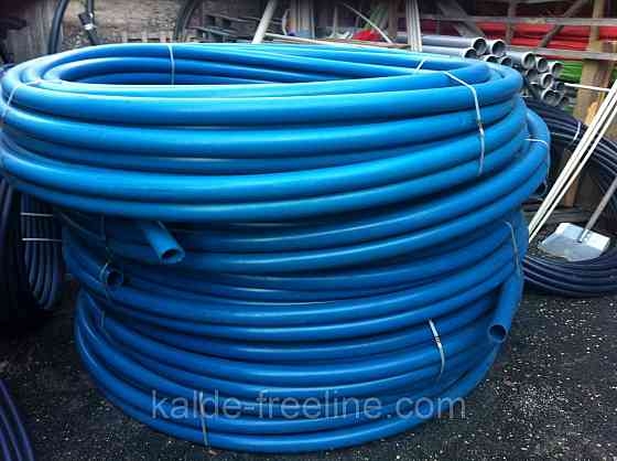 Труба з поліетилену ПЕТ Ворсклапласт (вторинна) д. 40 синя (100) Харків