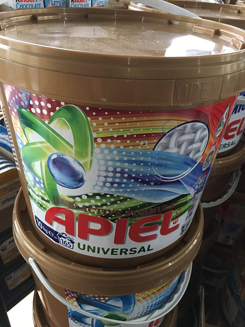 🧺 Apiel Universal 10 кг – 165 прань! | Універсальний пральний порошок із новою активною формулою | Якість + Київ - фото 1