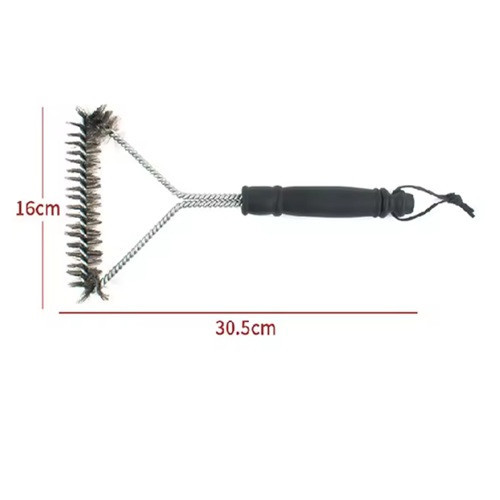 Трехсторонняя щетка для гриля с удобной ручкой Киев - изображение 6