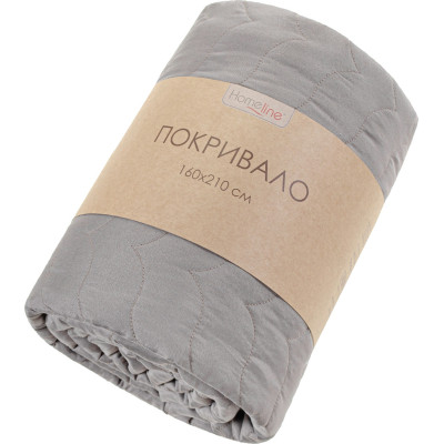 Покрывало Home Line стеганое (кофейный) 210х240 (178204) Винница - изображение 1