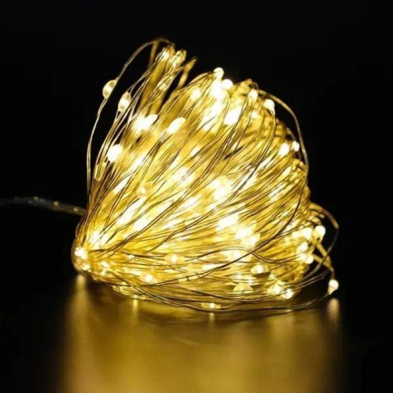 Гірлянда роса від USB,10м,Теплий білий SBR Київ