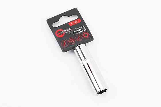 Головка торцева 6-гранна подовжена 3/8" 12мм CrV ET-0422 Київ