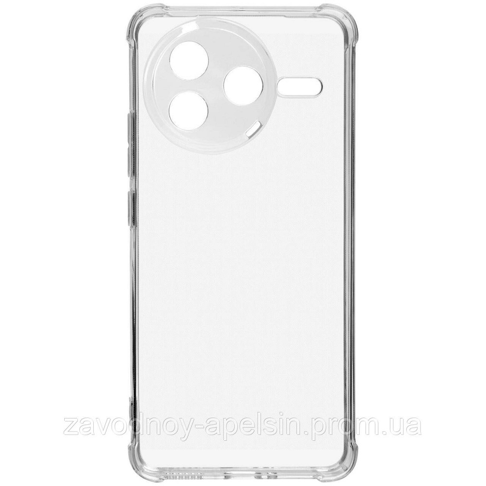 Xiaomi Poco F7 pro Чохол захист камери + кути (прозорий) Одеса - фото 1